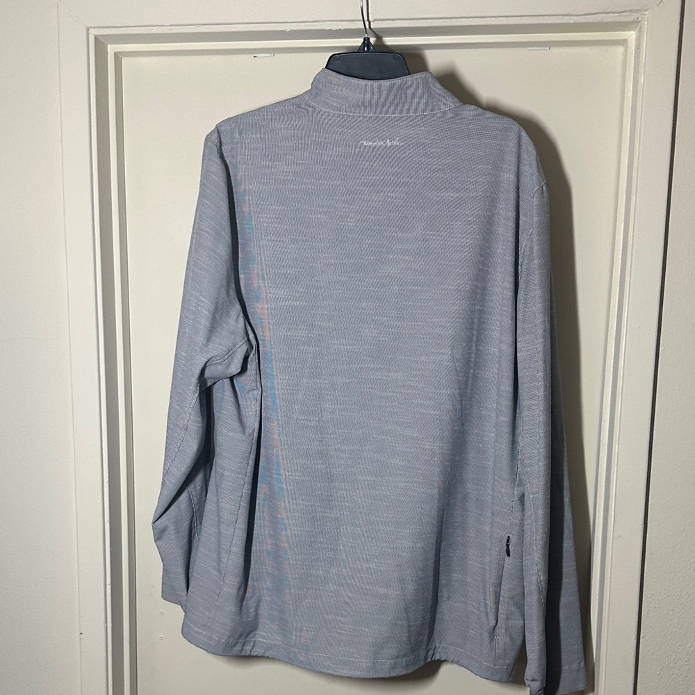 Travis Mathew Light Gray Full-Zip Jacket - Picture 2 of 4